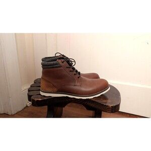 Crevo Javiar Boots -Chestnut Brown-Leather Lace Up Boots-Men's Size 13 NWOB